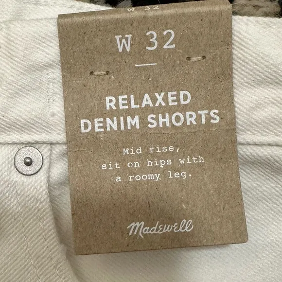 Madewell Relaxed Denim Shorts