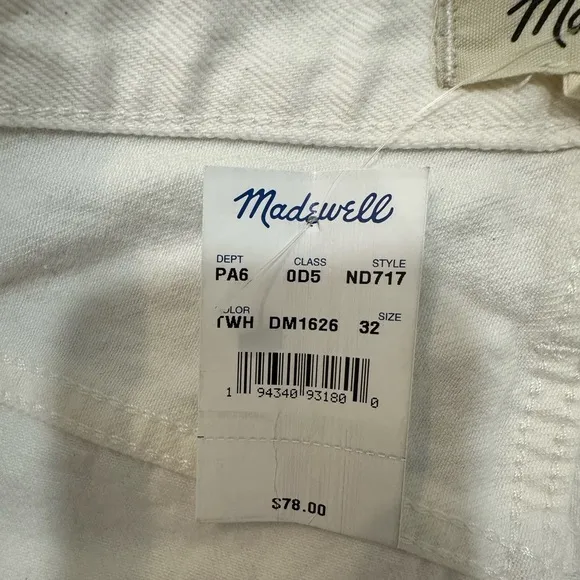 Madewell Relaxed Denim Shorts