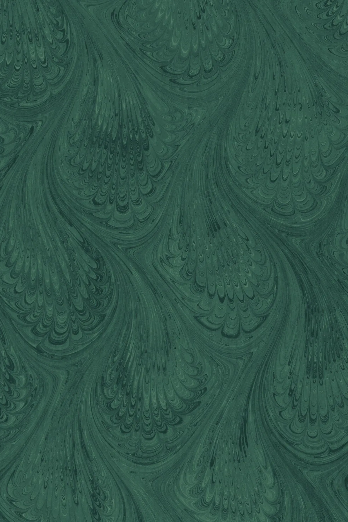 Marbled Peacock Leggings: Teal
