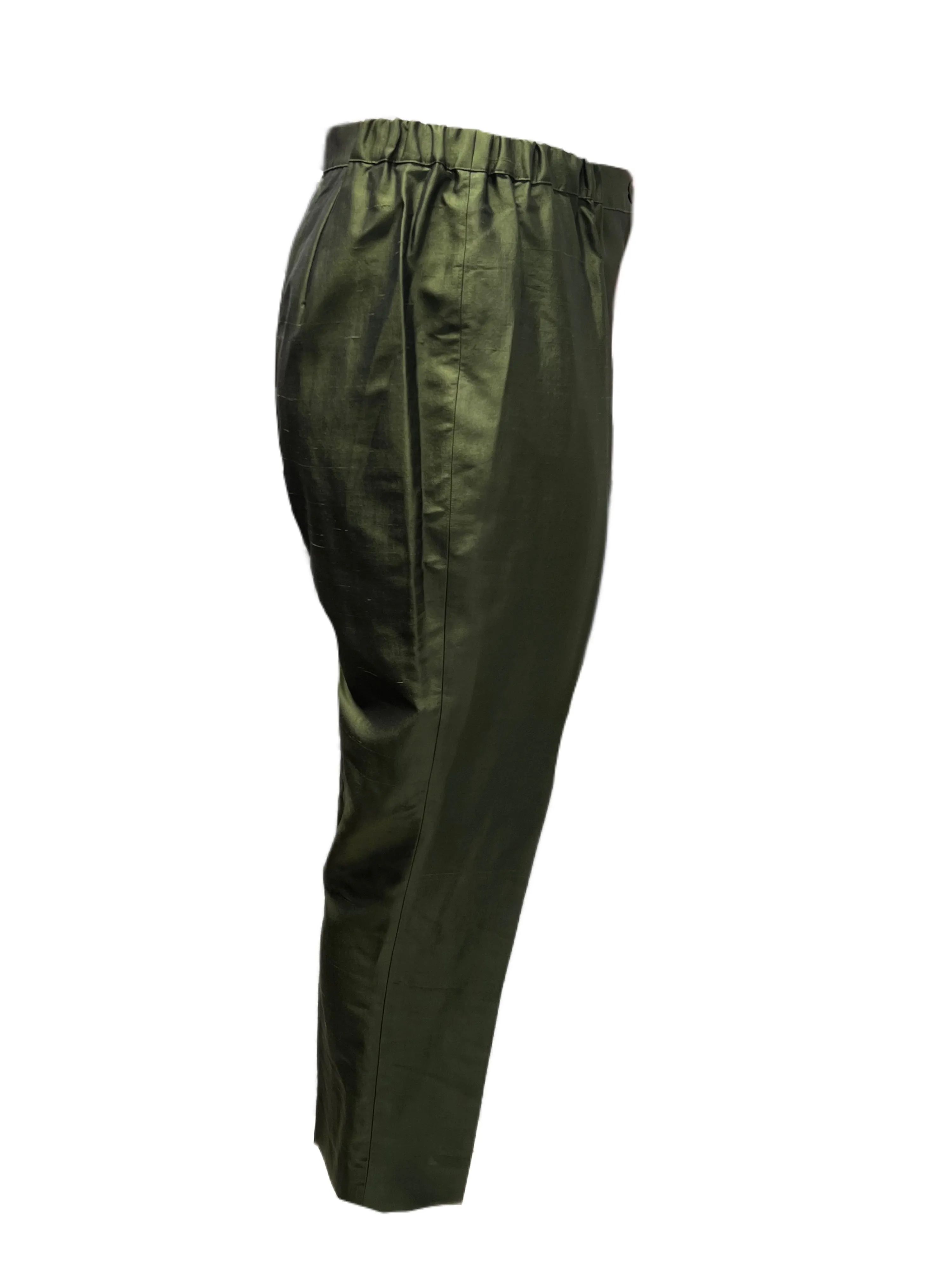 Marina Rinaldi Women's Green Rialto Straight Leg Pants NWT