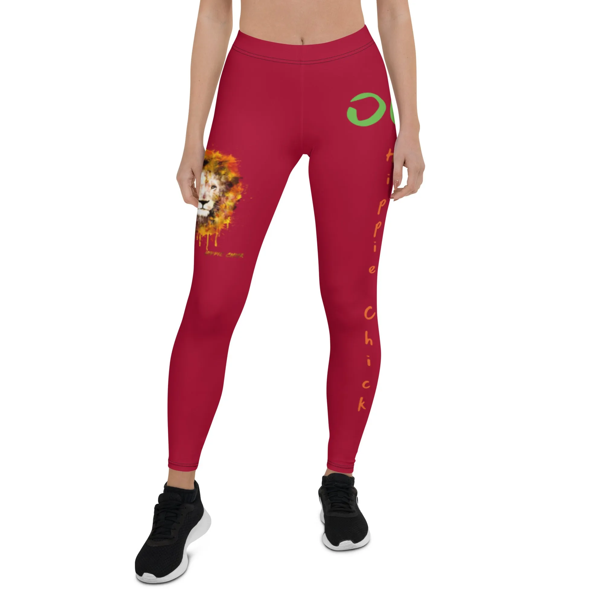 Maroon Long Leggings