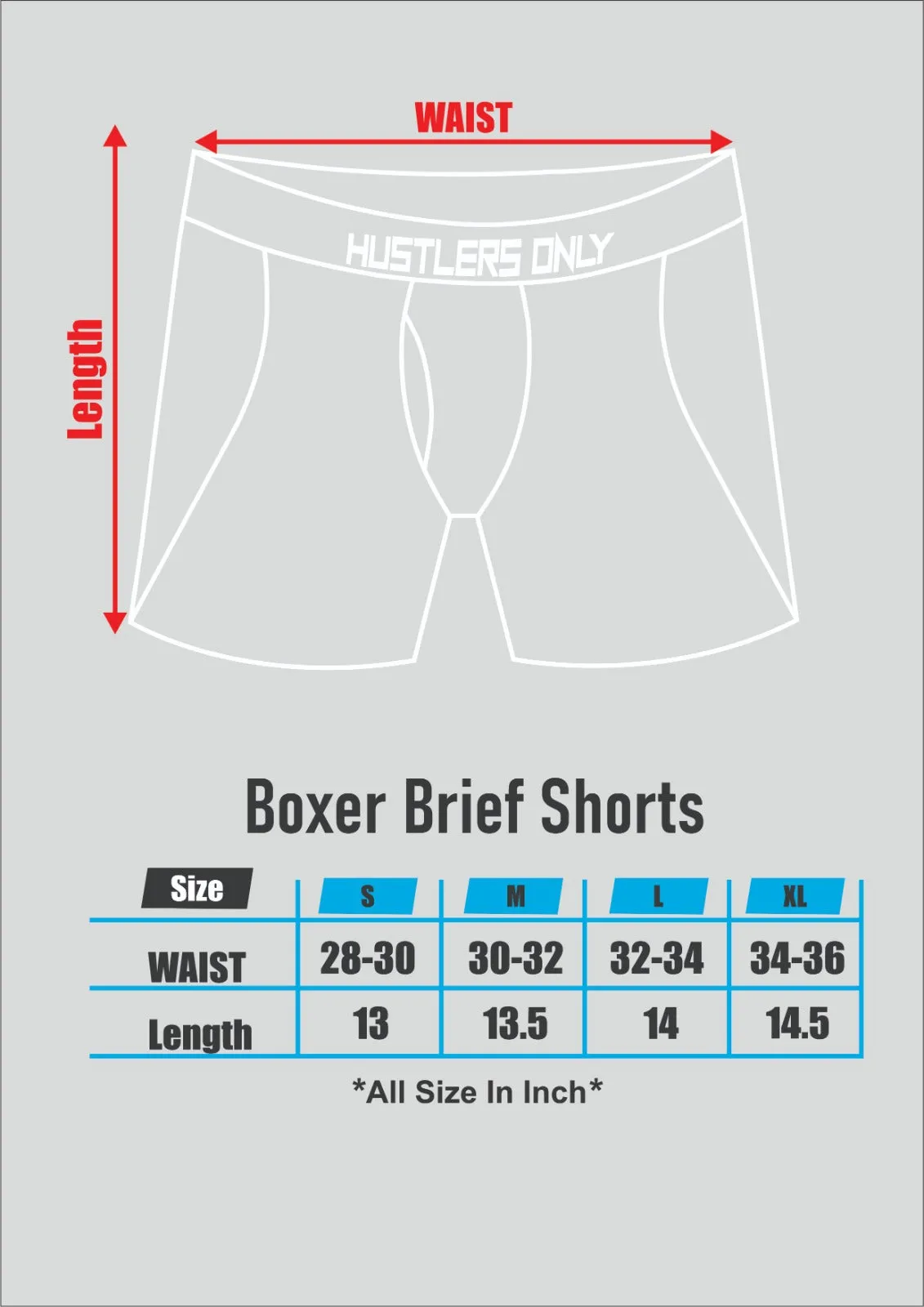 Maroon Soft Boxer Briefs for Men