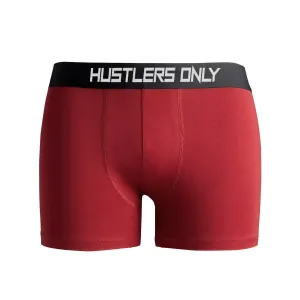 Maroon Soft Boxer Briefs for Men