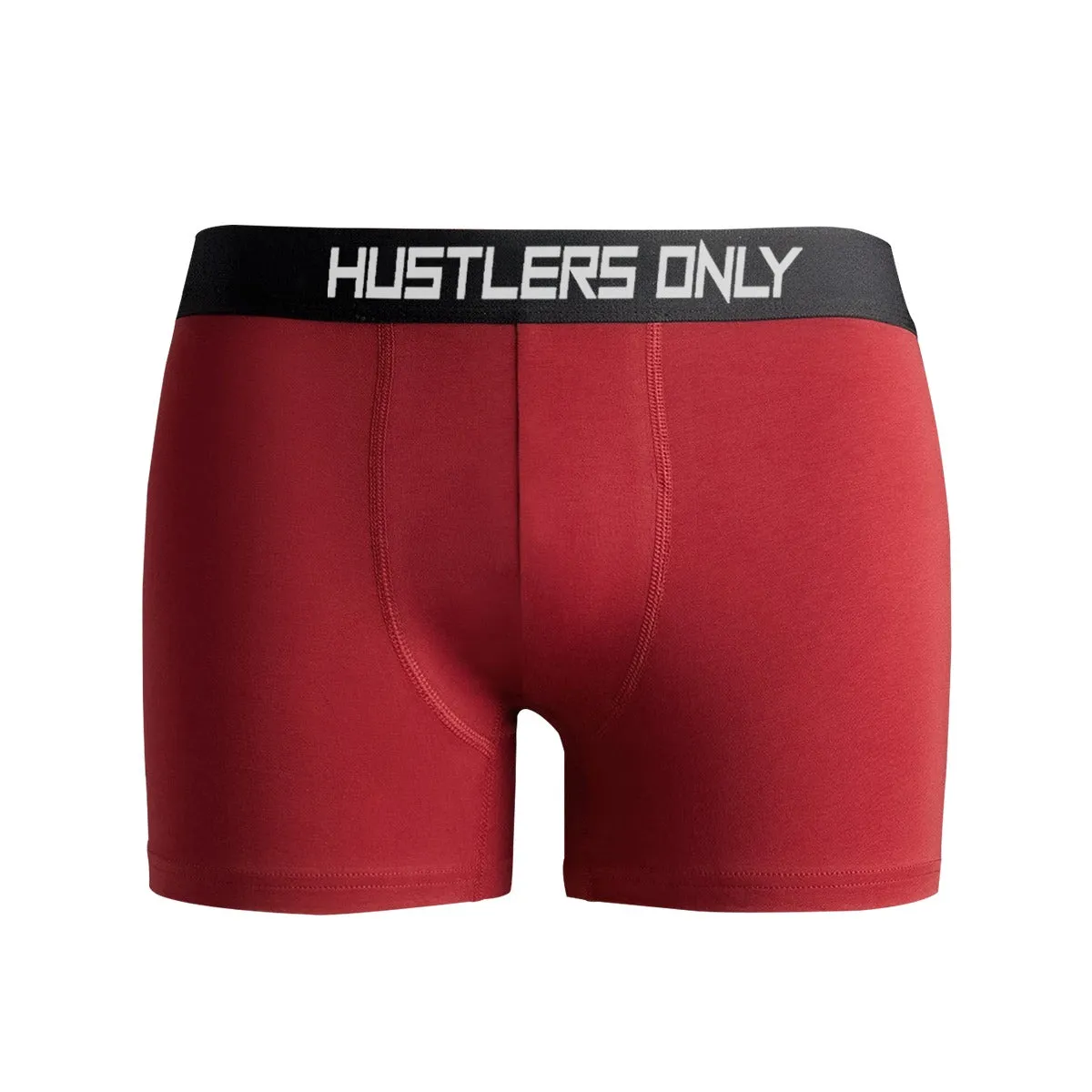 Maroon Soft Boxer Briefs for Men