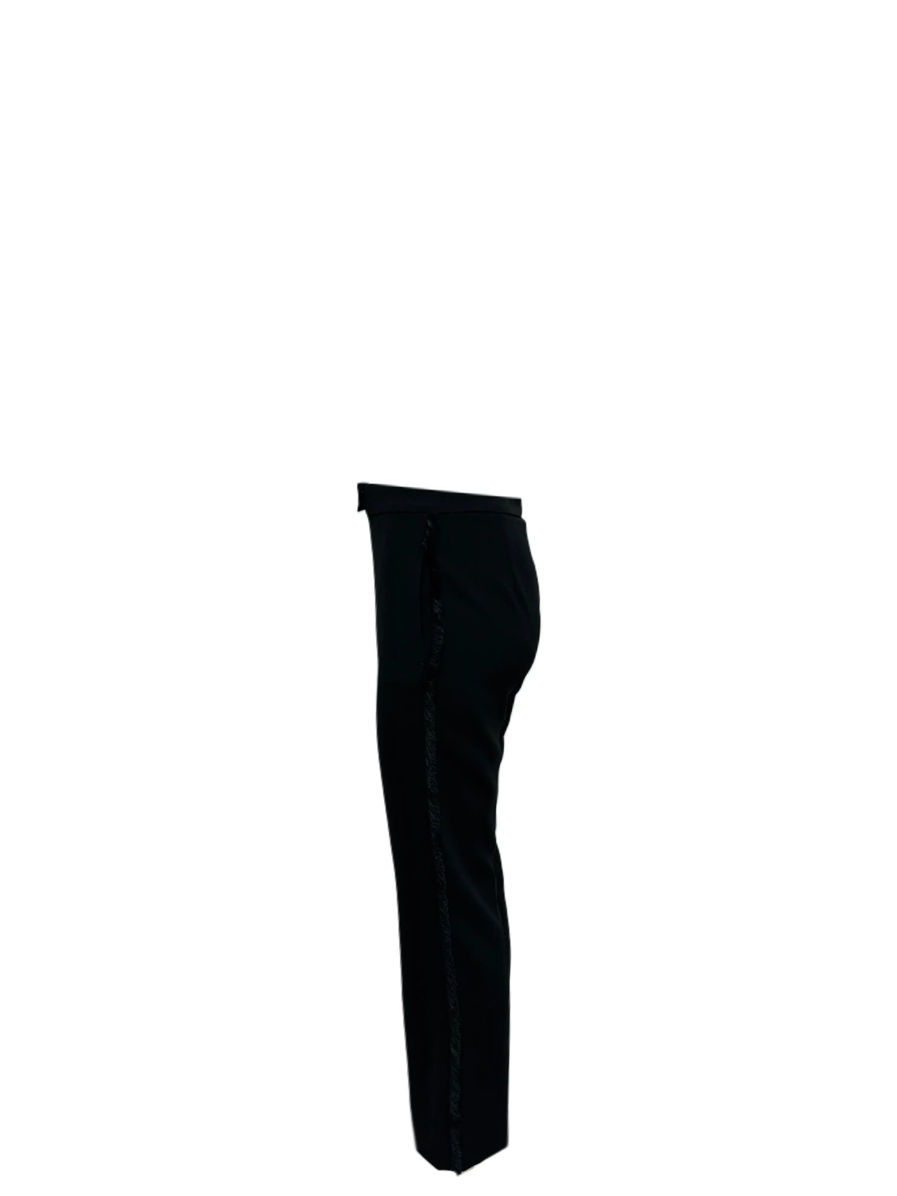 Max Mara Women's Black Derrik Straight Leg Pants NWT