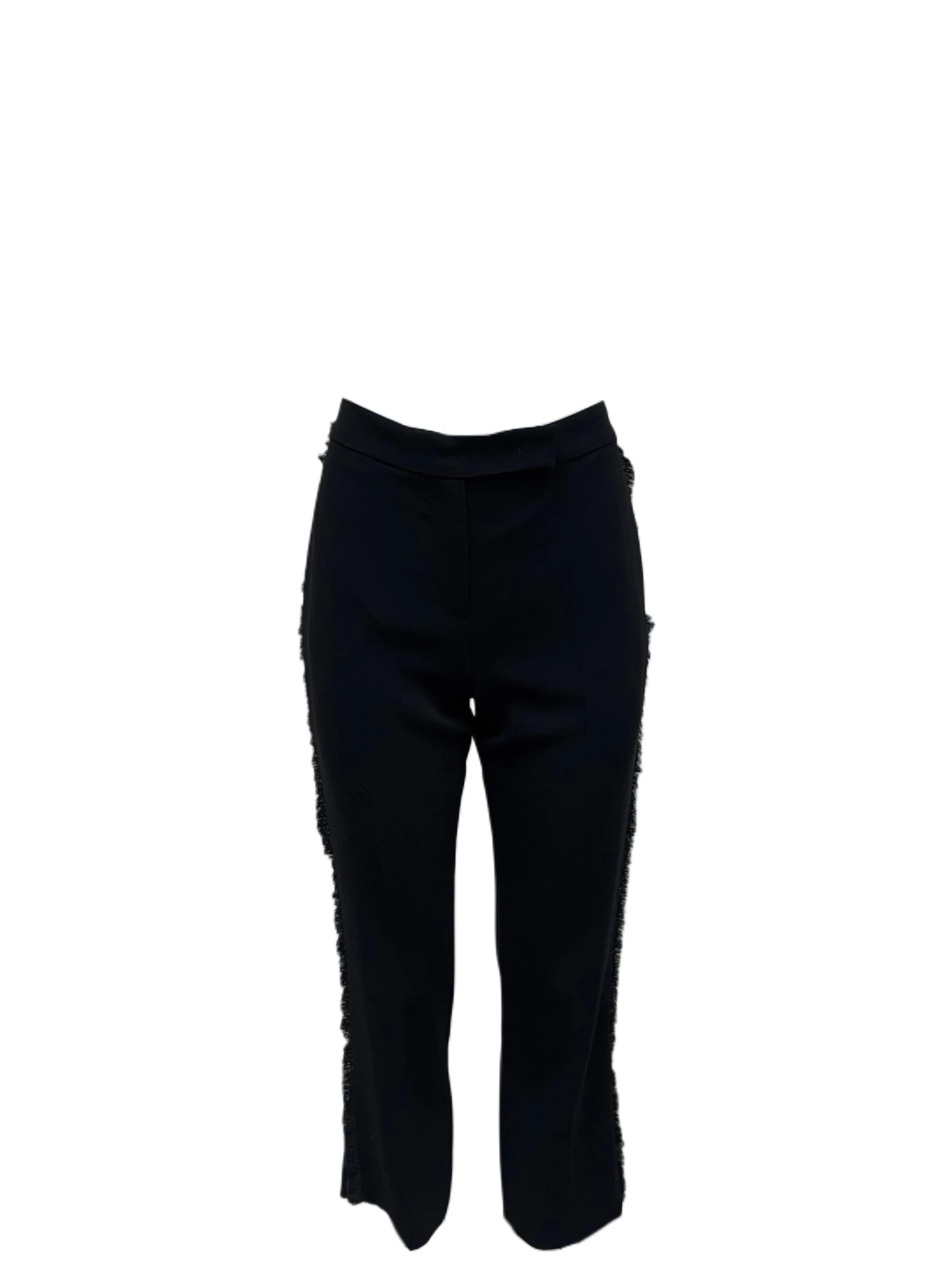 Max Mara Women's Black Derrik Straight Leg Pants NWT