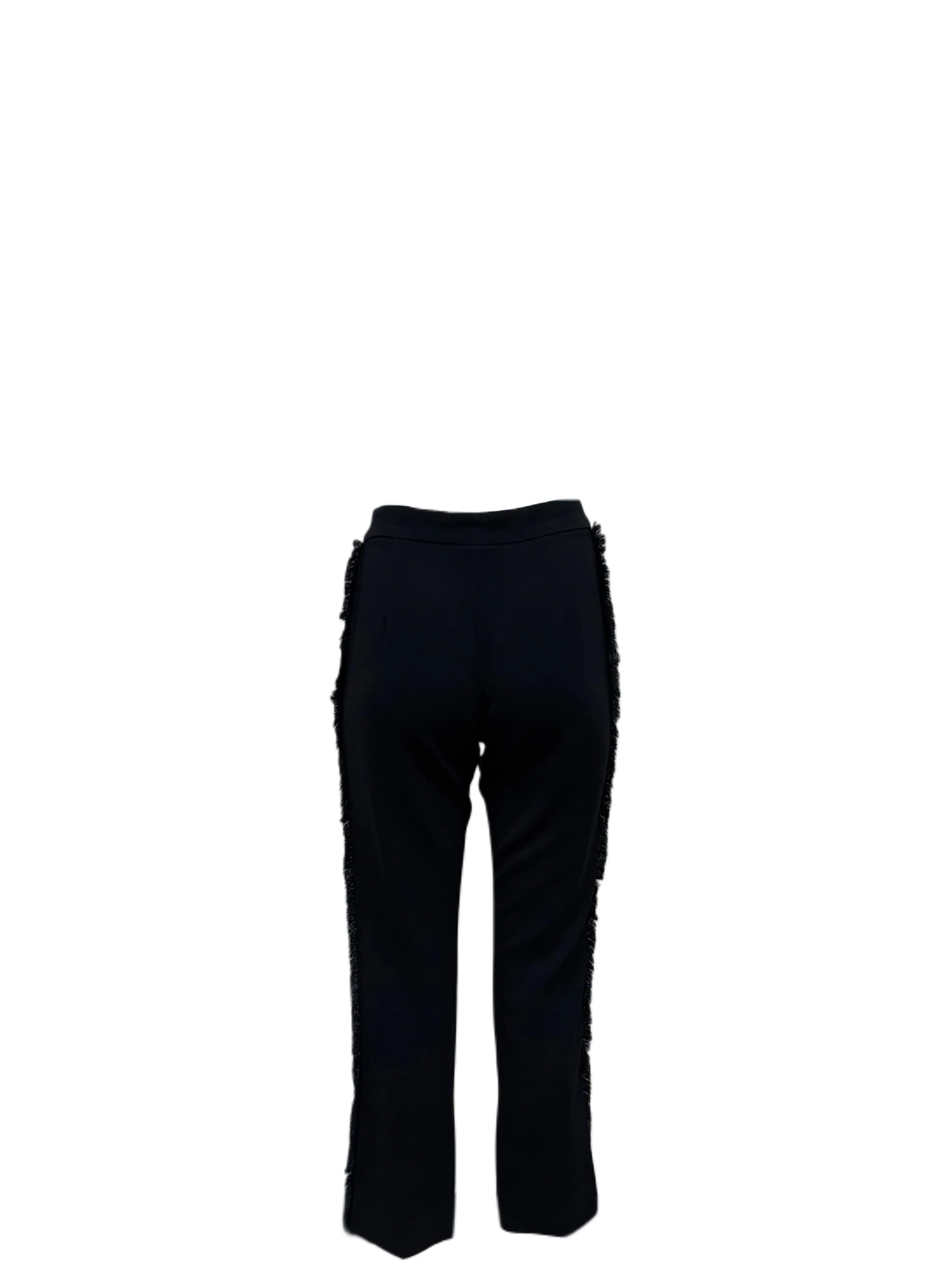 Max Mara Women's Black Derrik Straight Leg Pants NWT