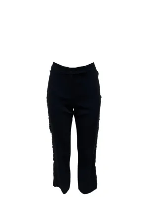 Max Mara Women's Black Derrik Straight Leg Pants NWT