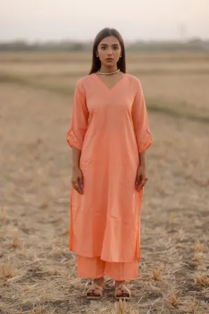 Melon kurta set