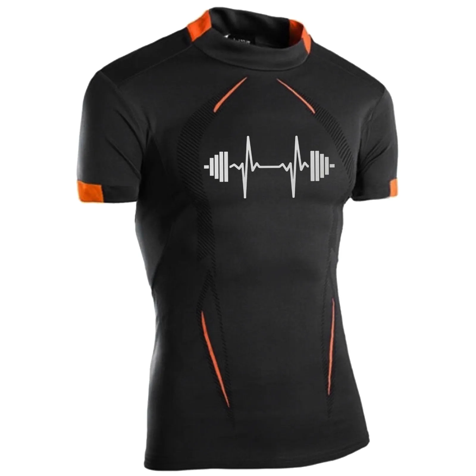 Men Workout Quick Dry Running  Fitness Tops