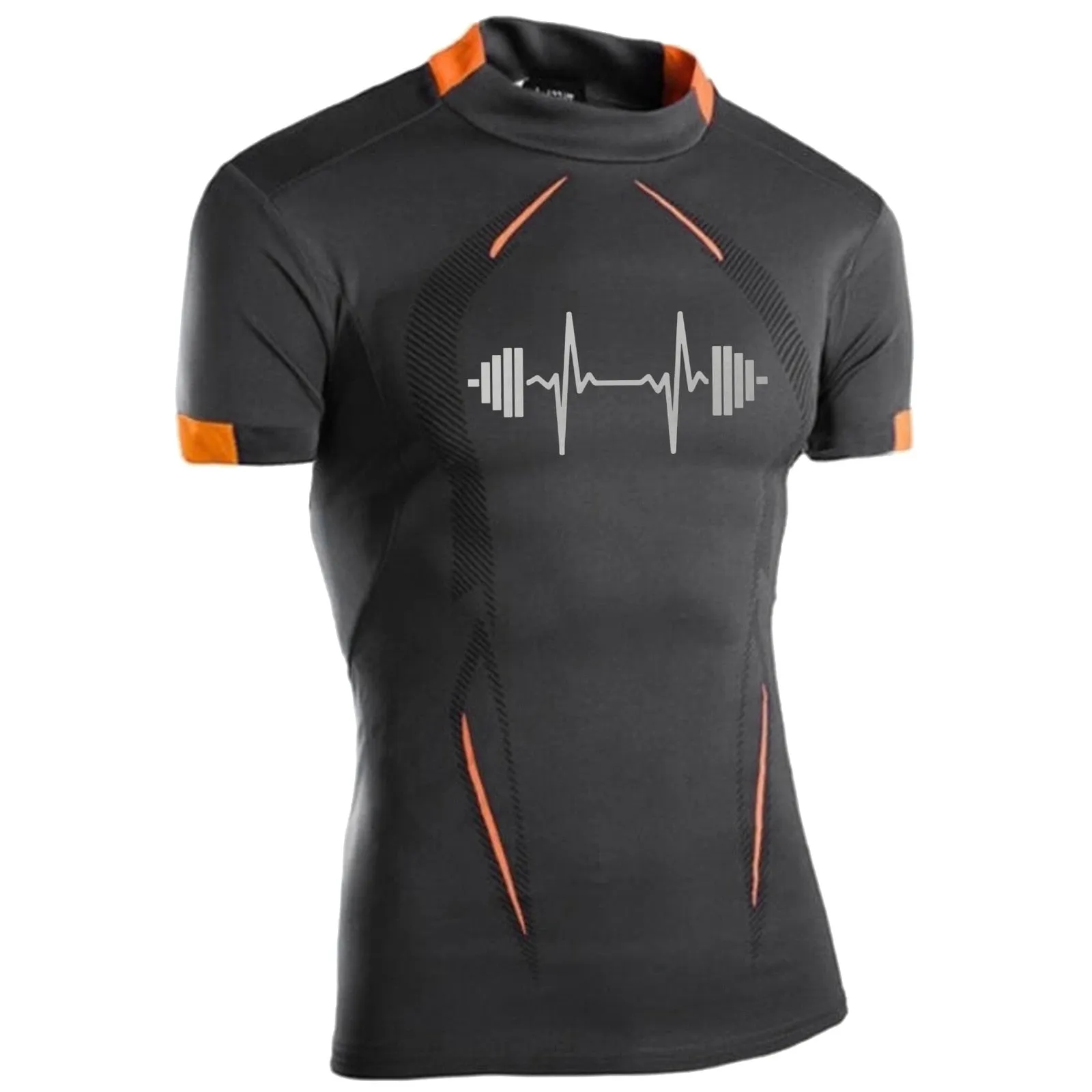 Men Workout Quick Dry Running  Fitness Tops