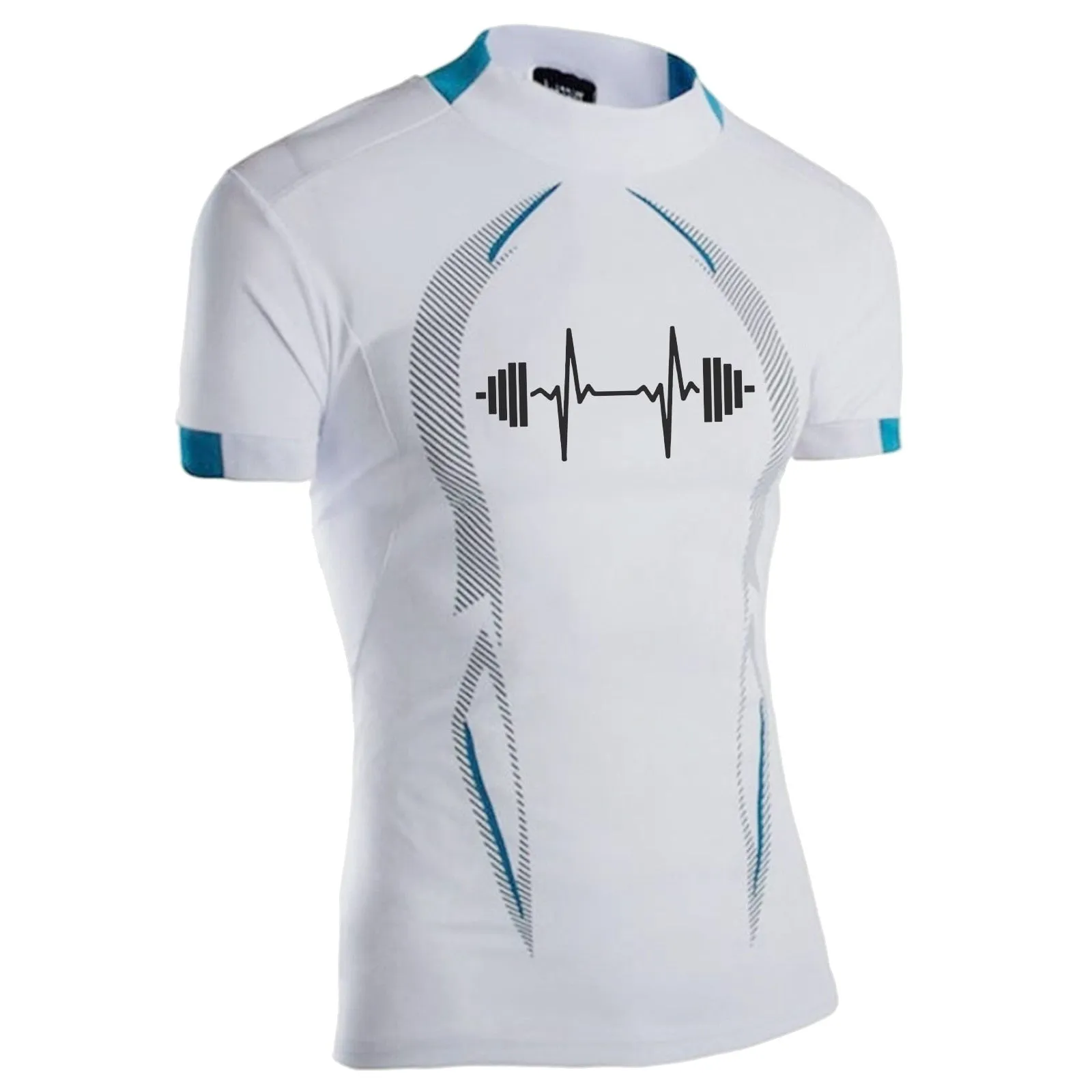 Men Workout Quick Dry Running  Fitness Tops