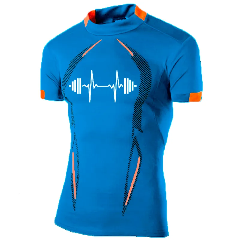 Men Workout Quick Dry Running  Fitness Tops