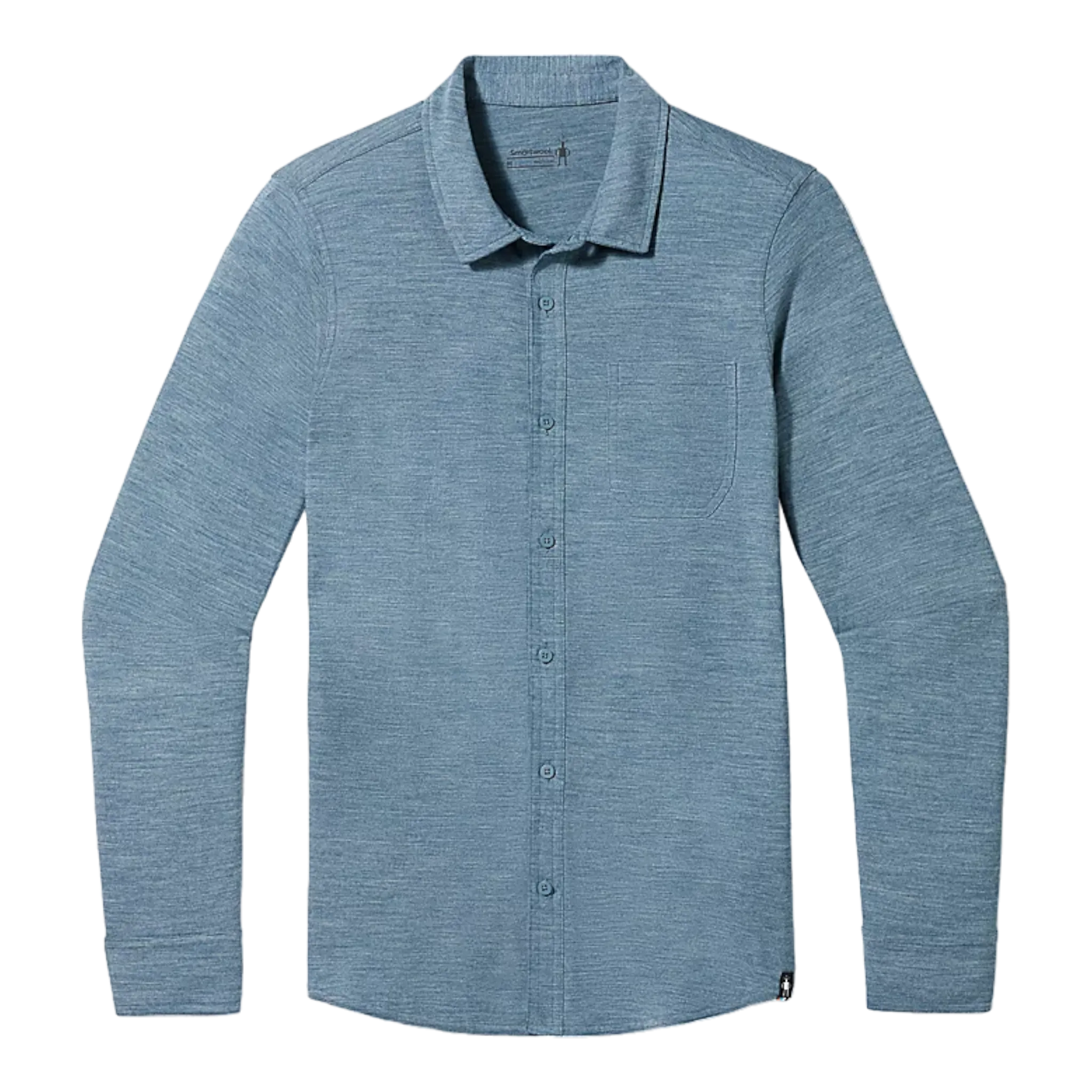 Men's Merino Sport Long Sleeve Button Up
