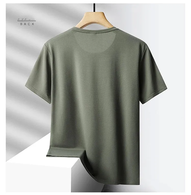 Men's Quick-Dry Oversized Gym T-Shirt - Summer 2024