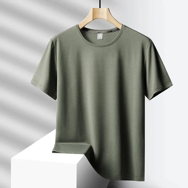Men's Quick-Dry Oversized Gym T-Shirt - Summer 2024