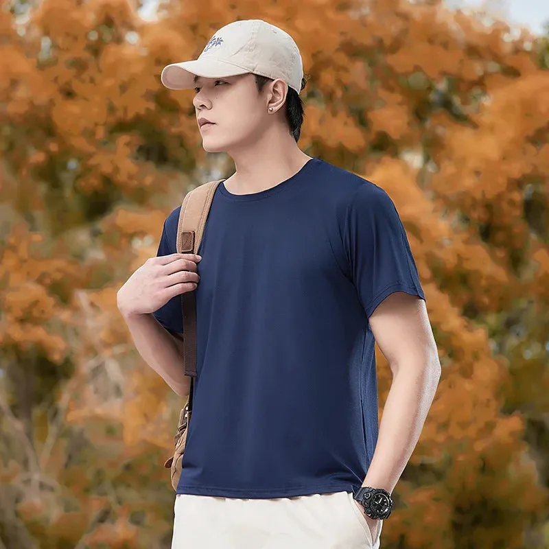 Men's Quick-Dry Oversized Gym T-Shirt - Summer 2024