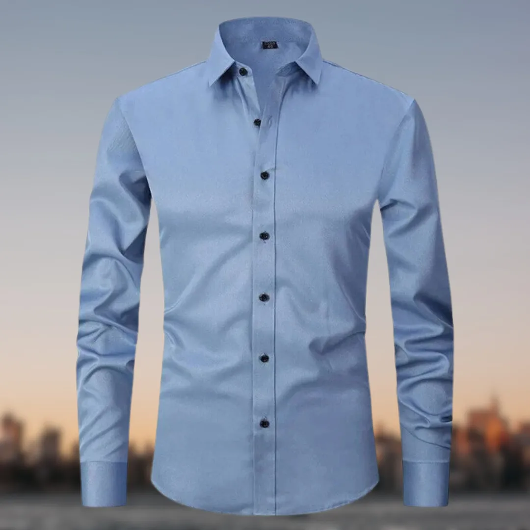 Men's Stretch Shirt - Comfortable Fit, Breathable Fabric, Versatile Style