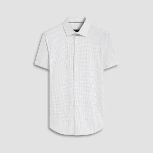 Miles Pin Dot OoohCotton Short Sleeve Shirt