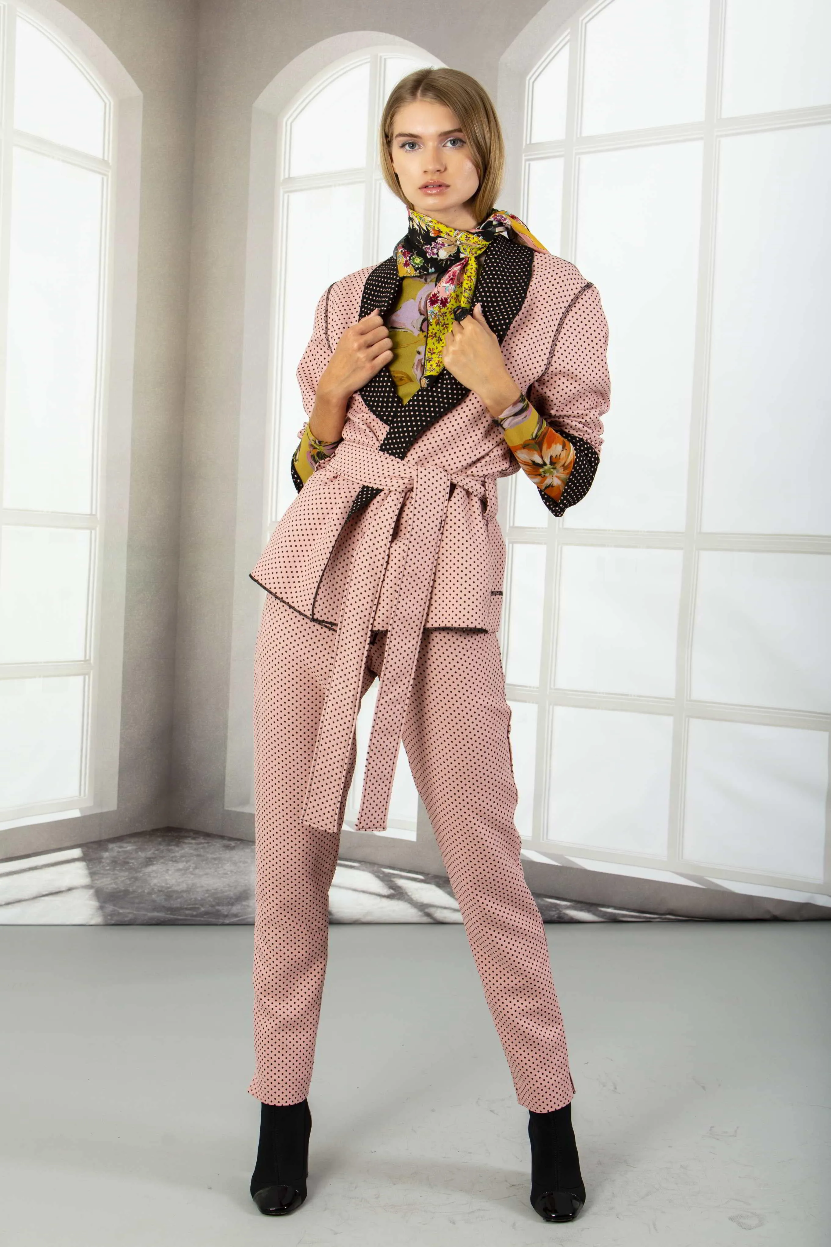 Mini Dots Reversible Jacket