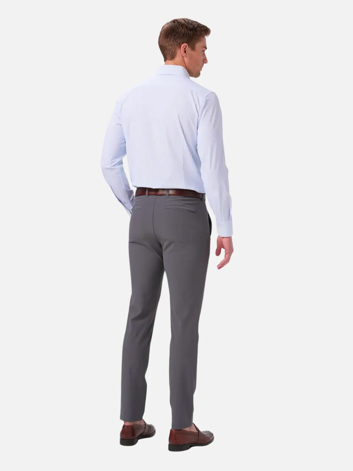 Mizzen   Main Leeward Dress Shirt - Bel Air Banker Stripe