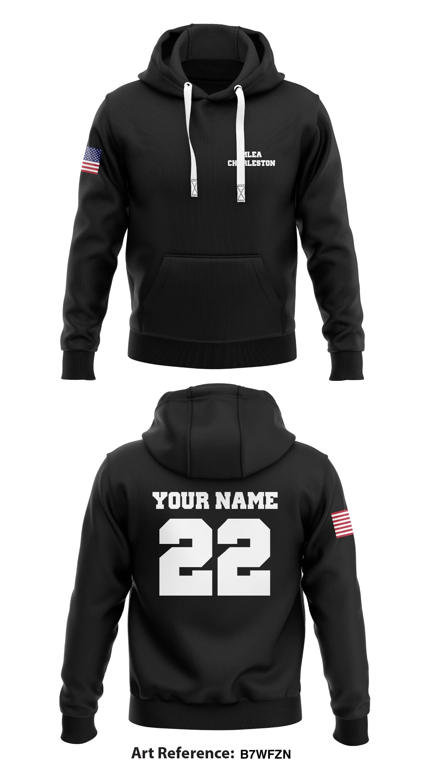 MLEA CHARLESTON  Store 1  Core Men's Hooded Performance Sweatshirt - b7WfZn