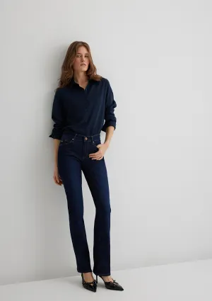 Mona Indigo Gold Jean Pants