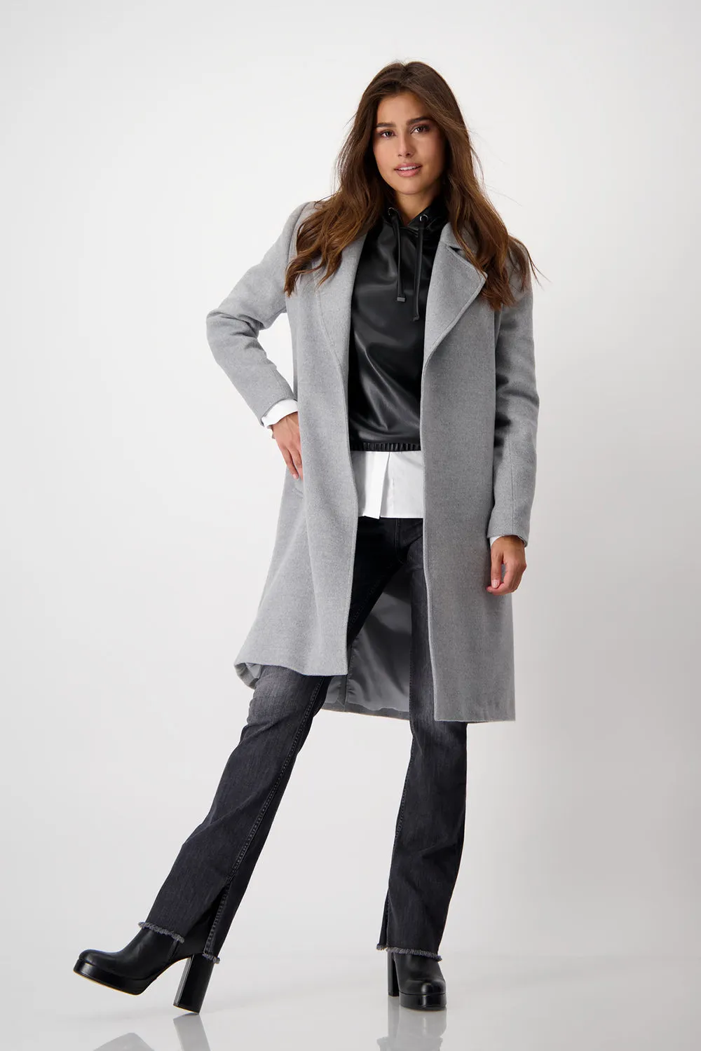 Monari Coat Flanell 807416