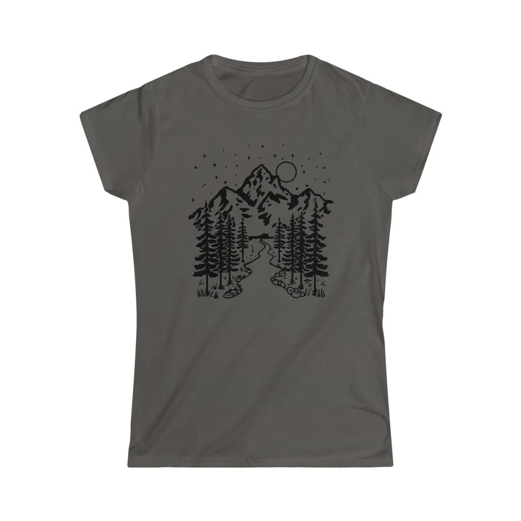 Mountain Trail - Women's Short Sleeve T-Shirt