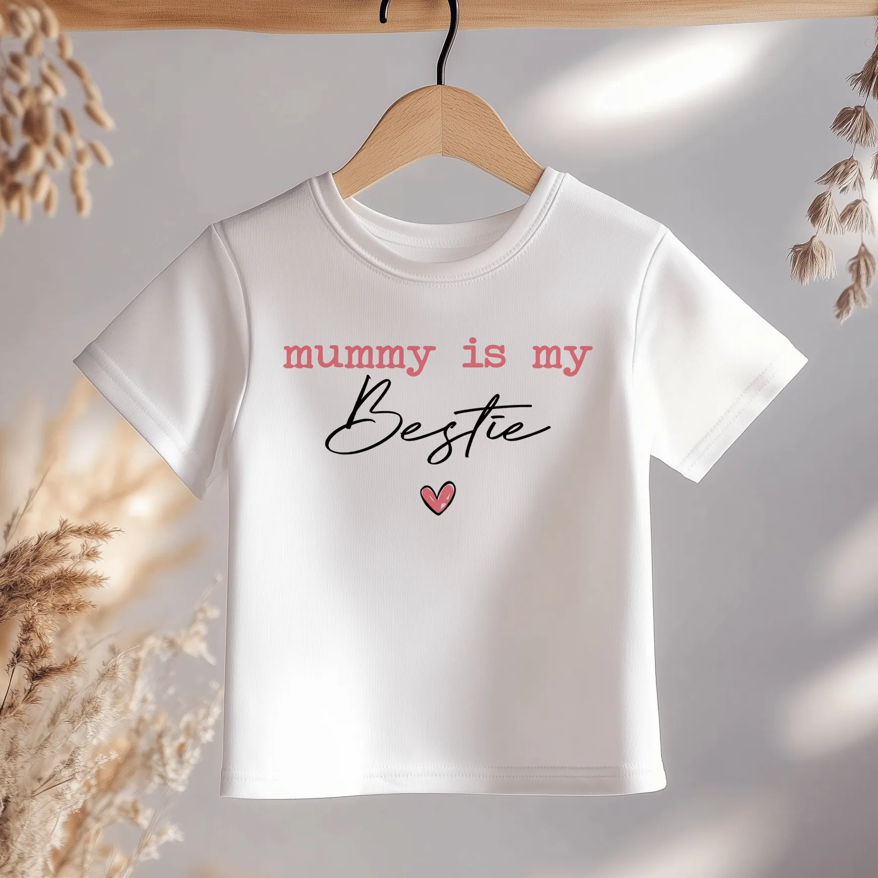 Mummy Is My Bestie Toddler & Kids T Shirt