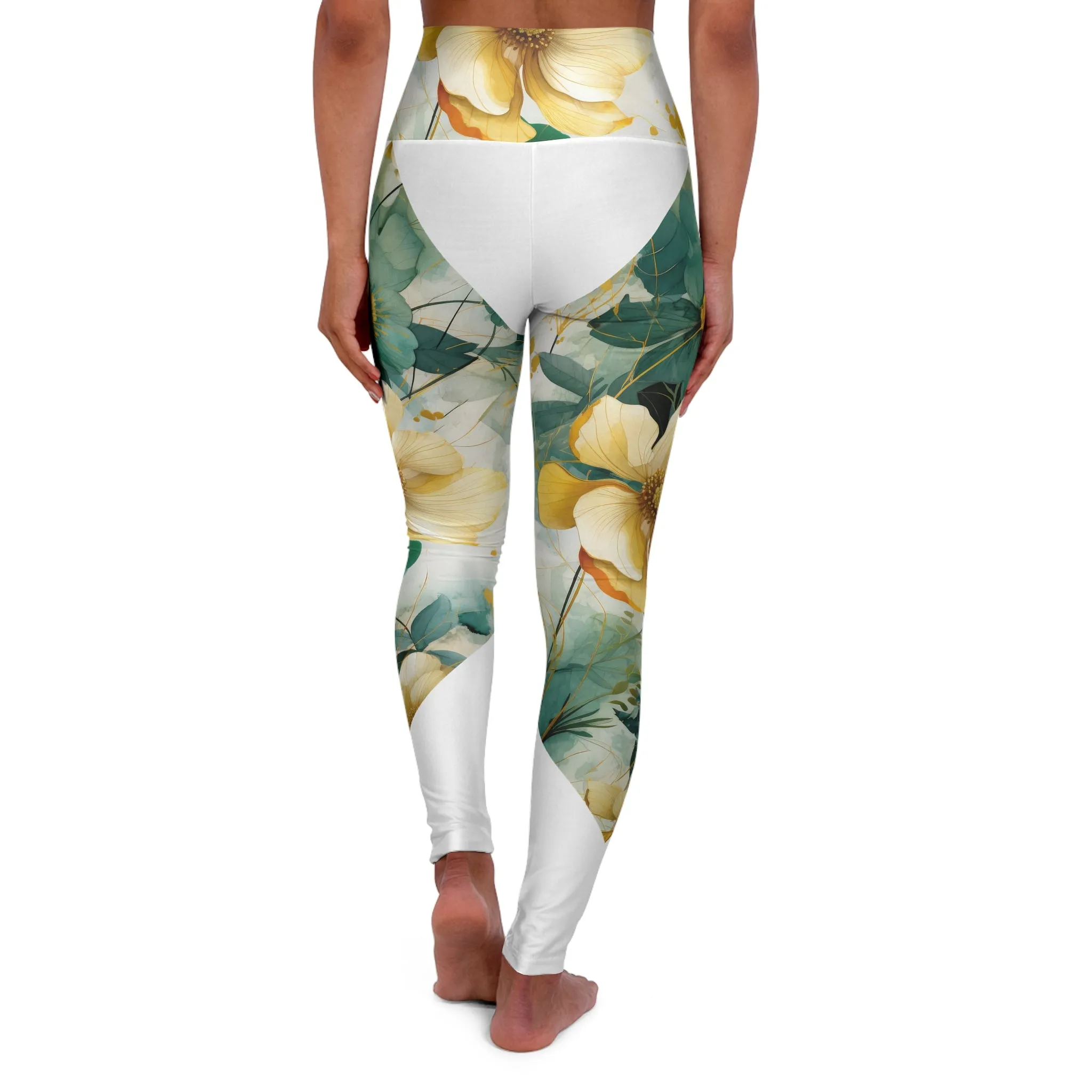 Mystic Melodies High Waisted Yoga Leggings - Perfect for Exercise and Relaxation