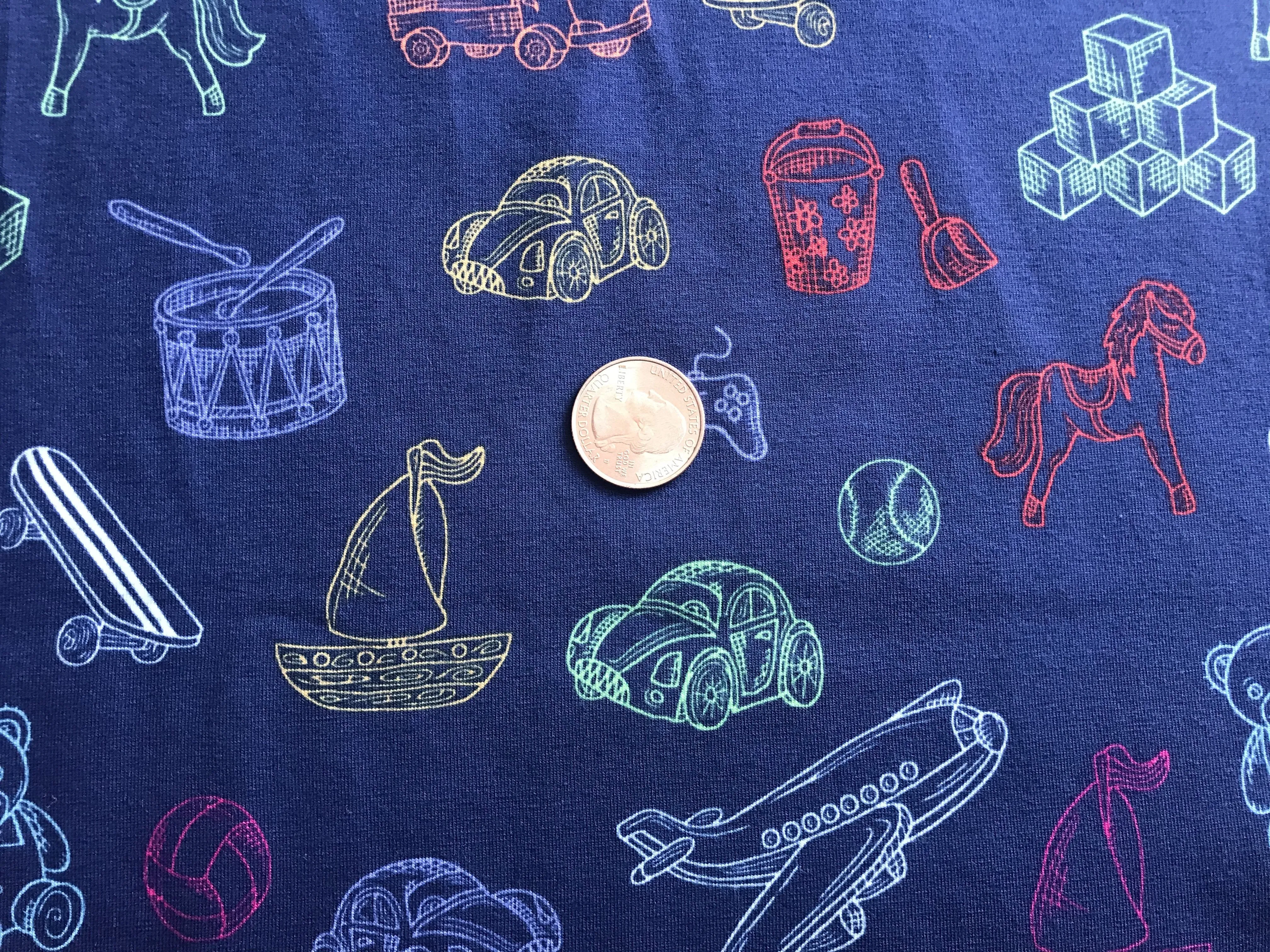 Navy Toys Cotton Spandex