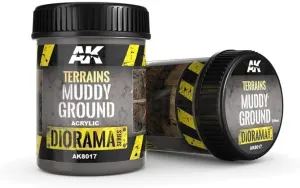 New Diorama Series: Terrains Muddy Ground Texture Acrylic 250ml Bottle Retails $32 