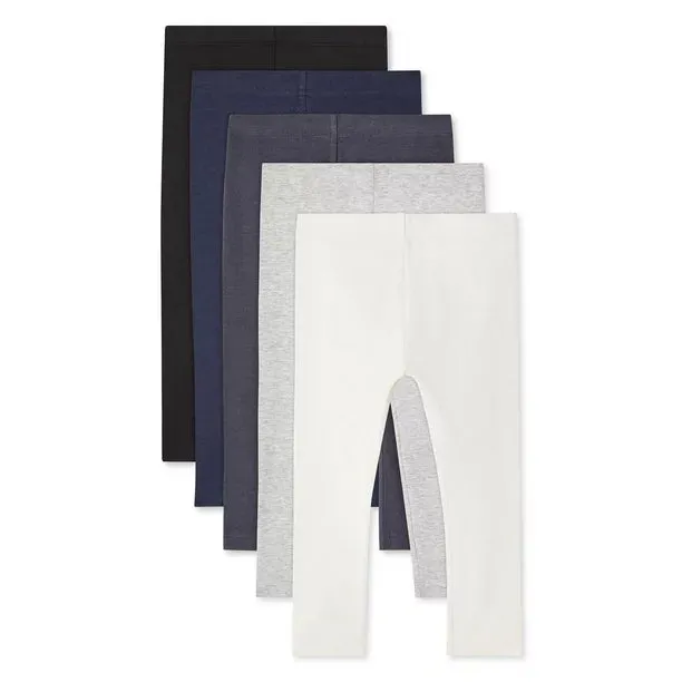 New George Toddlers' Legging 5-Pack, Sz 2T