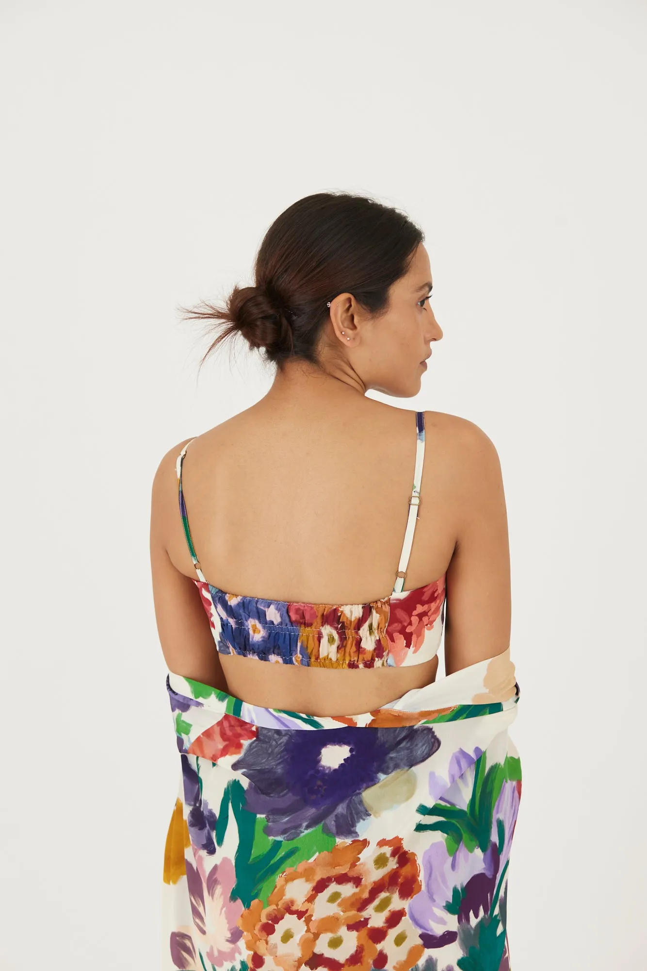New Season Fall 24/Summer 25-Coord Set-Crepe-Farah White-YAMLS12-Fashion Edit Yam