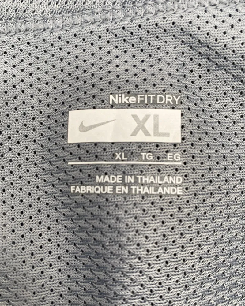 Nike Fit Dry Plain Gray Tank Tops