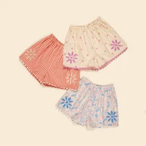 Nina Shorts - Mayols Stripe/50's Floral/Resort Calico (EXCLUSIVE)