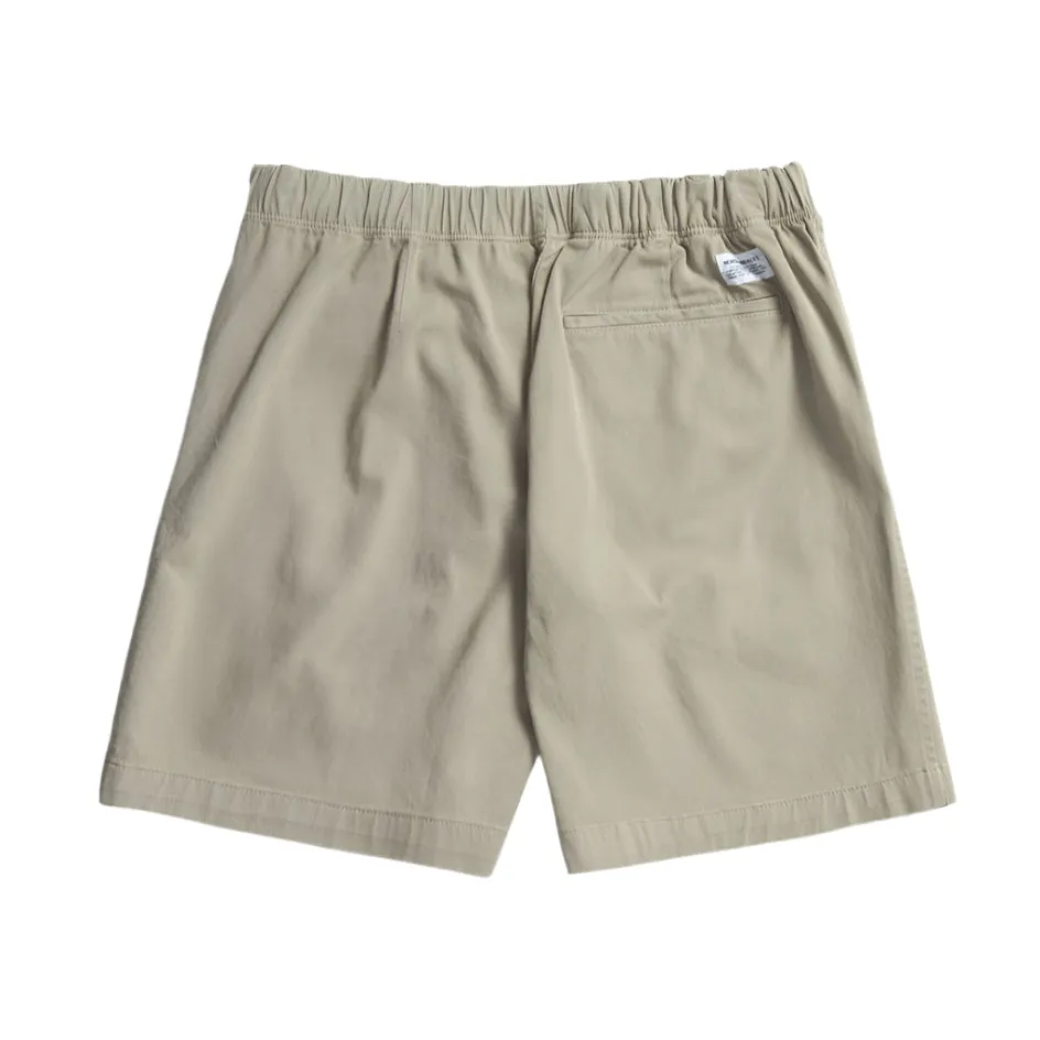 Norse Projects Ezra Relaxed Organic Stretch Twill Short Moss Green