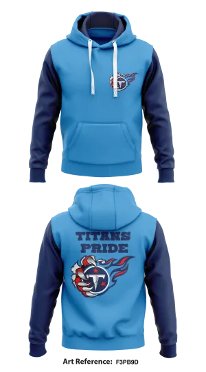 North Tampa Titans  Store 1  Core Men's Hooded Performance Sweatshirt - F3pB9d