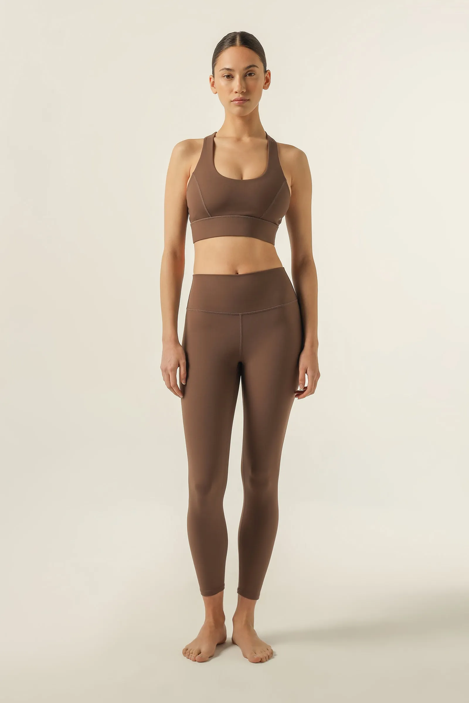 Nude Active 7/8 Tights Chestnut | Nude Lucy | Shop Here