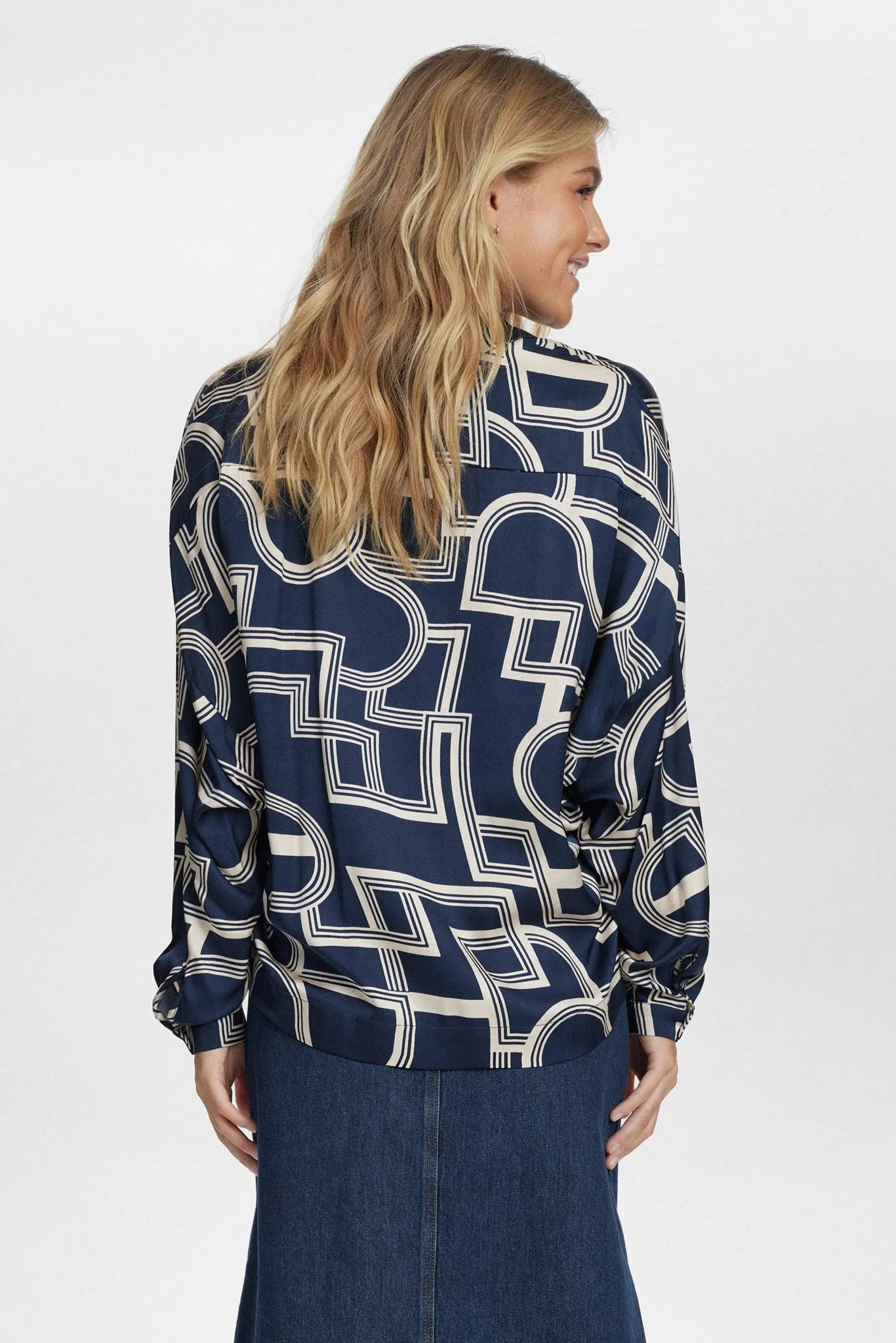 NULETTY LOOSE SHIRT - Dark Sapphire
