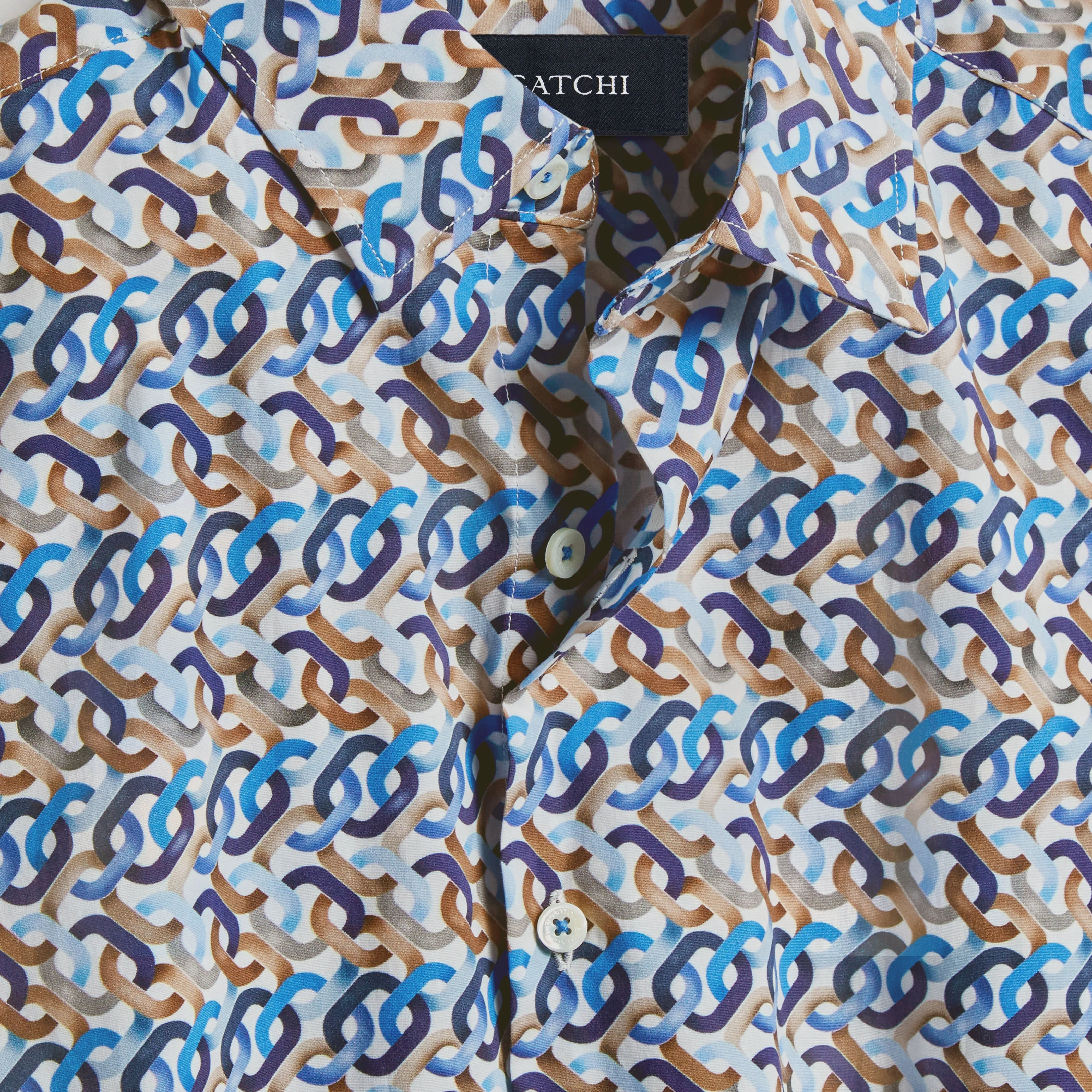 Orson Chain Link Short Sleeve Shirt