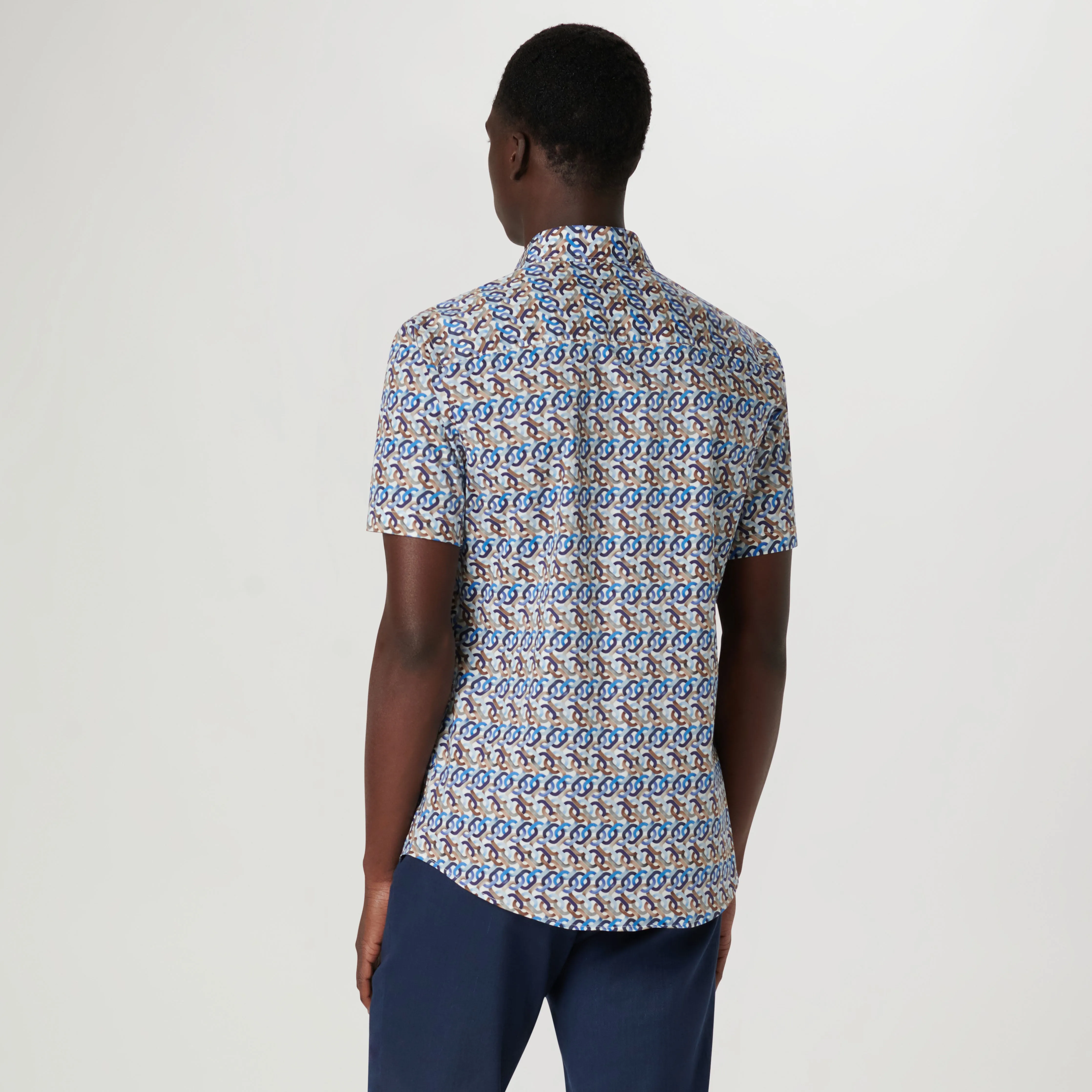 Orson Chain Link Short Sleeve Shirt