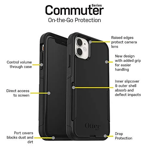 OTTERBOX COMMUTER SERIES Case for iPhone 11 - CUPIDS WAY (ROSEMARINE PINK/RED PLUM)