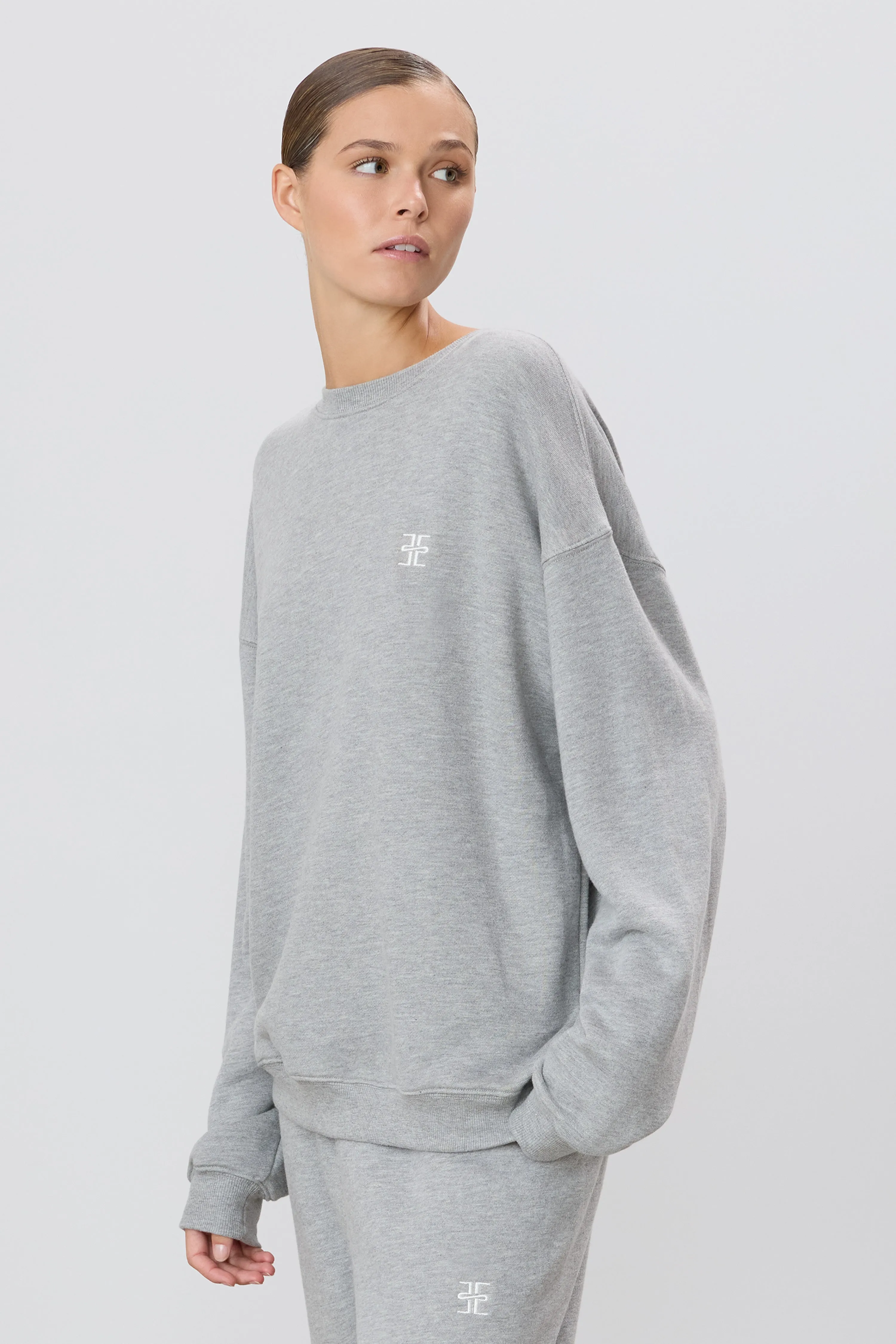 Oversized Crewneck Sweatshirt