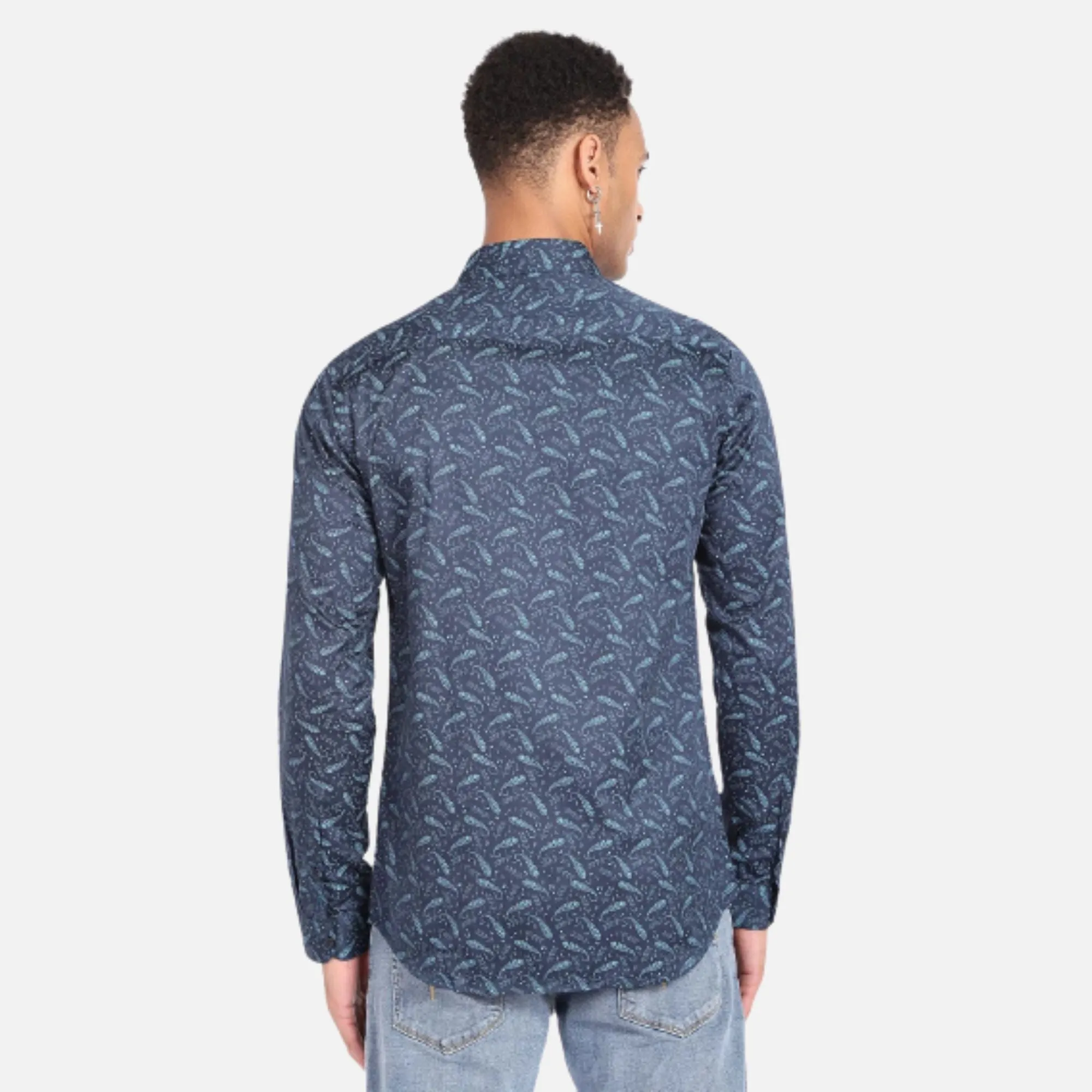 Paisley Print Slim Fit Shirt