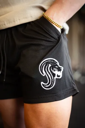 PATCH DOUBLE MESH UNISEX SHORTS (4 COLORS)