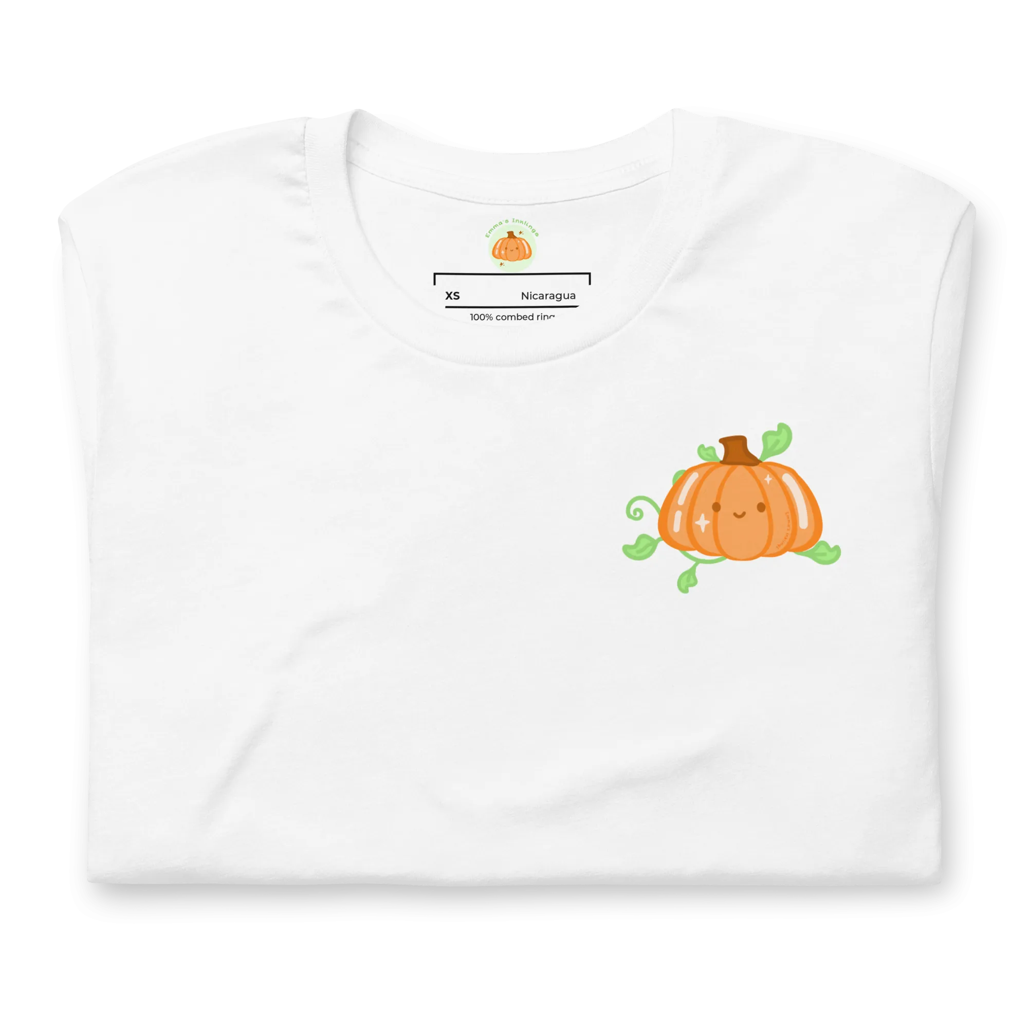 Patchy the Pumpkin Stamp Unisex t-shirt