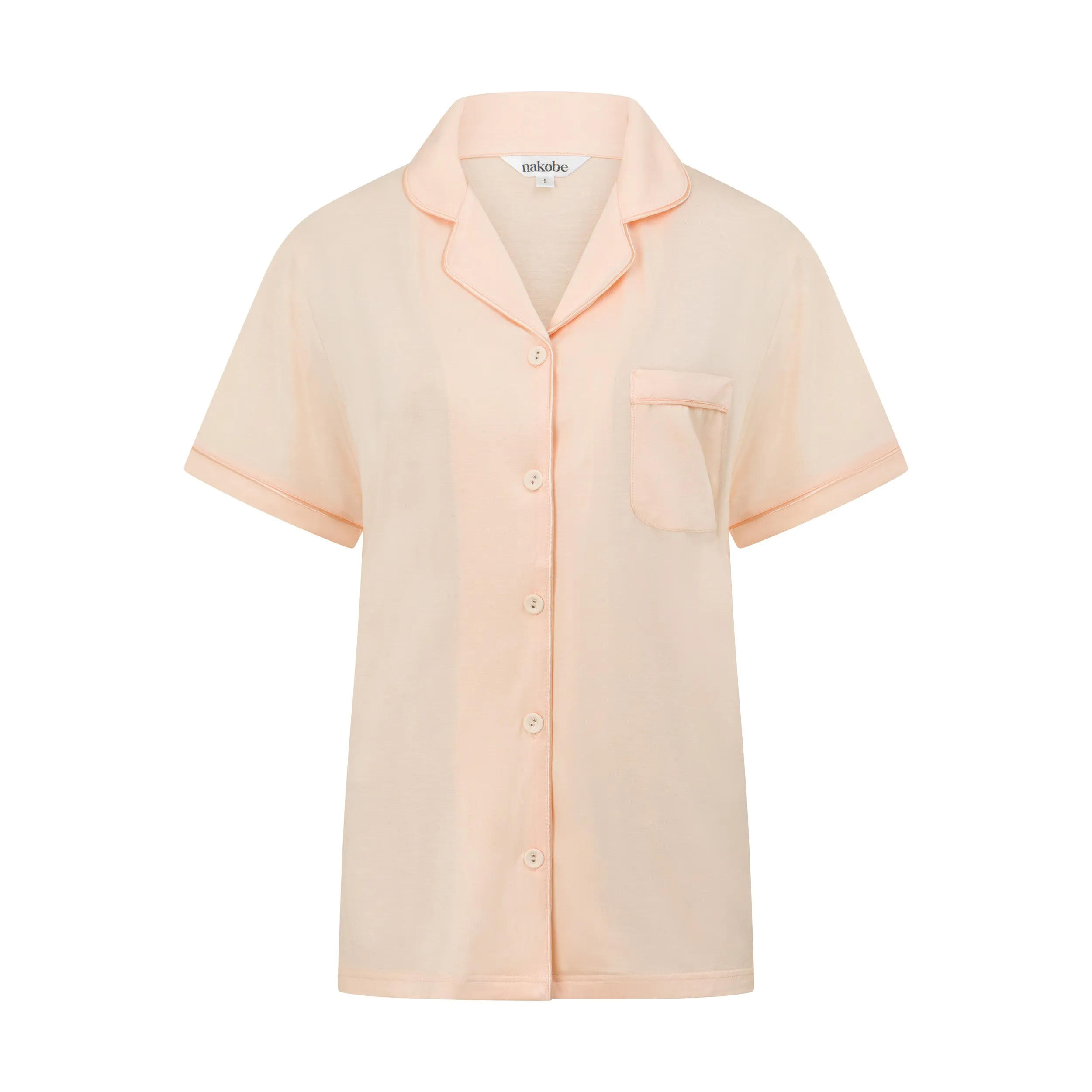 Peach Short Set