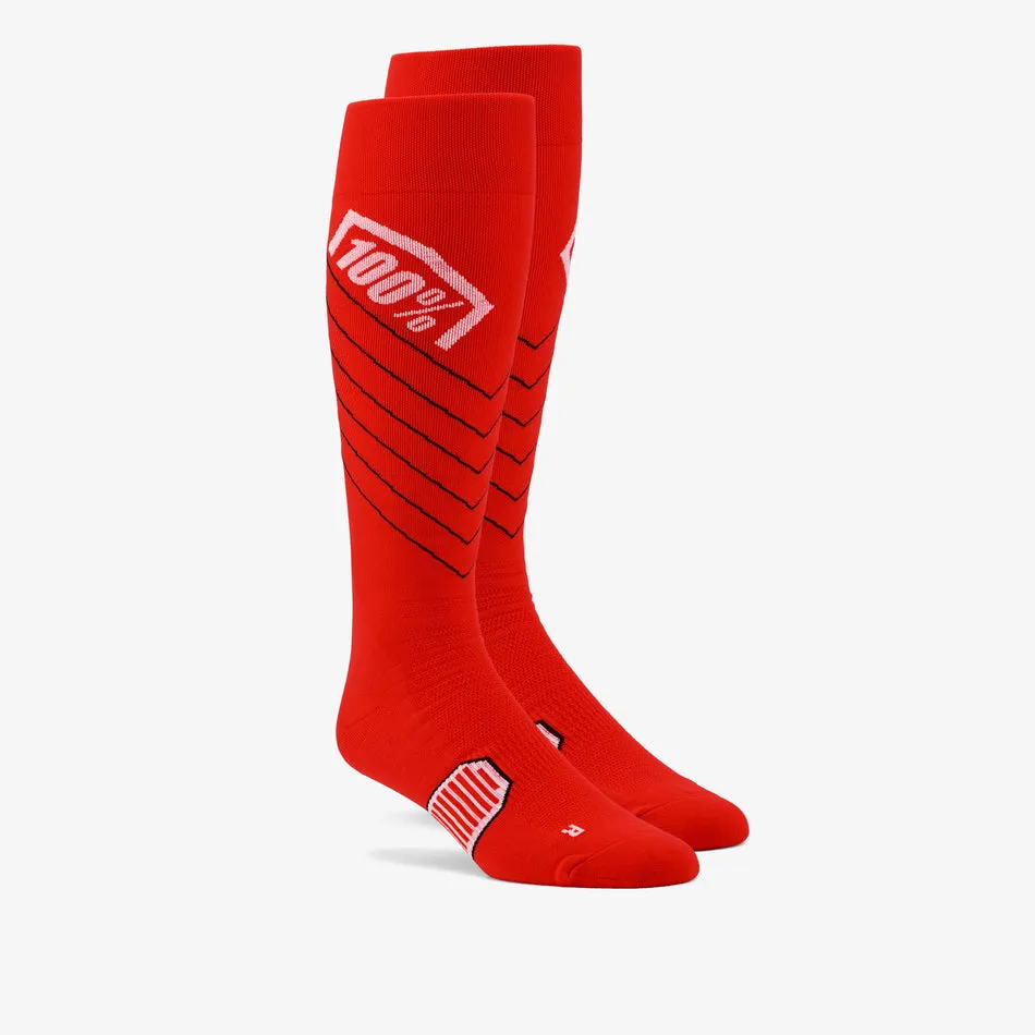 Performance Moto Socks Hi Side - Thin To-the-knee